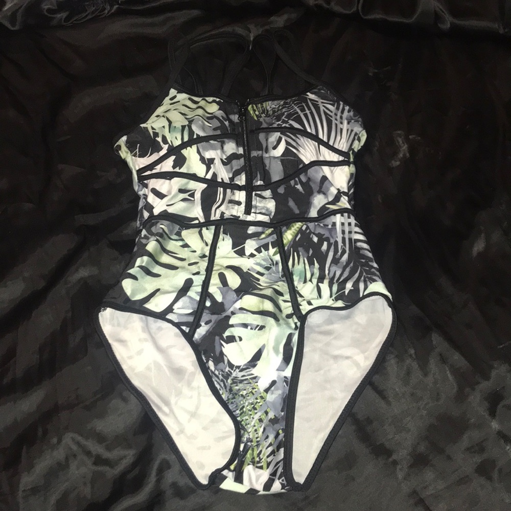 NEW! Tropical bathing suit one piece